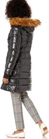 img 2 attached to 🧥 S13 Women's Uptown Long Down Puffer Coat: Warmth and Style Combined