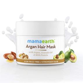 img 2 attached to 🌿 Mamaearth Anti-Hairfall Mask: Himalayan-made, Hypoallergenic, Toxin-free with Argan and Avocado Oil - All Natural and Organic