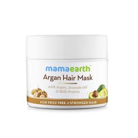 img 4 attached to 🌿 Mamaearth Anti-Hairfall Mask: Himalayan-made, Hypoallergenic, Toxin-free with Argan and Avocado Oil - All Natural and Organic