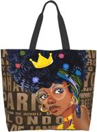 ezyes african american shoulder lightweight women's handbags & wallets in totes logo