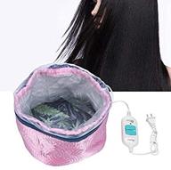 💆 professional hair steamer: thermal treatment beauty steamer cap 6.50 x 9.06inch - for ultimate hair care at home logo