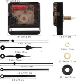 img 3 attached to Movement Mechanism Non Ticking Replacement Operated