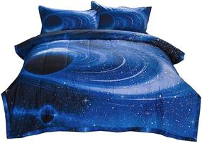 img 4 attached to 🌙 Perfect Night Comforter: Ultimate Bedding for Kids’ Cozy Slumber