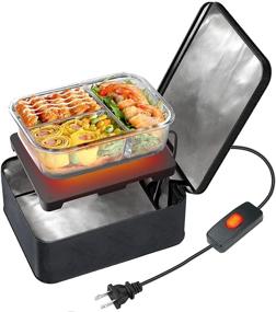 img 4 attached to 🔥 Convenient and Portable SabotHeat Mini Oven for Reheating and Warming Lunch on-the-go - Perfect for Office and Travel!