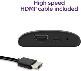 img 2 attached to 📺 Roku Express: HD Streaming Media Player with High-Speed HDMI Cable and Easy Remote Control