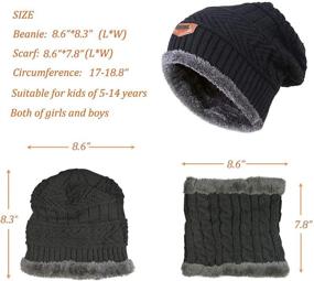 img 2 attached to XYIYI Winter Fleece Lining Beanie Outdoor Recreation