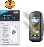 абсолютная защита: защитное стекло garmin montana 680t - cleartouch crystal (набор из 2 шт.) логотип