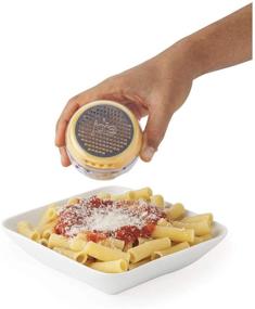 img 1 attached to 🧀 Joie Cheese Grater with Sprinkle Feature, 8.9 x 7.6 x 12.7 cm, Yellow and Silver