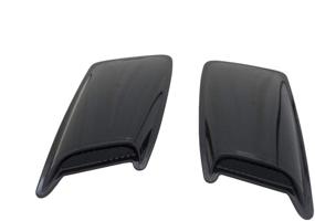 img 1 attached to AVS 80001 Large 2-Piece Hood Scoop with Sleek Black Finish - Auto Ventshade