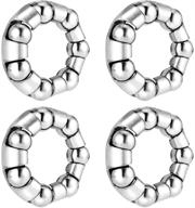 🚴 jaceyon bike ball bearing retainer replacement - mountain bike parts 3/16 inch x 7 balls - set of 4 - bicycle repair accessories for mtb bicycle ball bearings - front wheel bracket logo