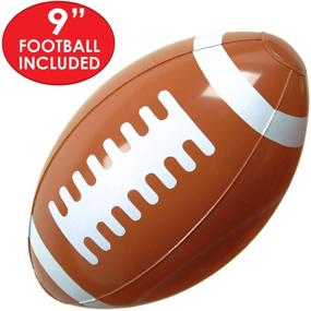 img 2 attached to 🏈 Inflatable Goal Post Cooler with Football for Parties - Beistle 50083, 28" W x 6'2" H