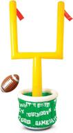 🏈 inflatable goal post cooler with football for parties - beistle 50083, 28" w x 6'2" h logo