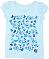 adorable nickelodeon blues toddler girls' sleeve t-shirt - trendy clothing for your little fashionista! logo