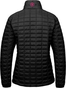 img 3 attached to 🧥 Little Donkey Andy Women's Puffer Jacket: Lightweight Warmth for Hiking with Post-Consumer Synthetic Insulation