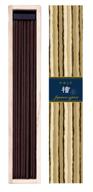 🌿 kayuragi japanese cypress incense 40 sticks with holder: authentic nippon kodo japanese quality incense логотип