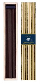 img 1 attached to 🌿 KAYURAGI Japanese Cypress Incense 40 Sticks with Holder: Authentic NIPPON KODO Japanese Quality Incense