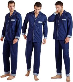 img 3 attached to Stay Comfortable and Stylish 🌙 with KKQ Lightweight Cotton Loungewear Pajamas