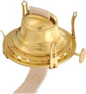 🔥 solid brass queen anne burner by b&p lamp logo