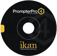 ikan prompterpro teleprompting software black logo