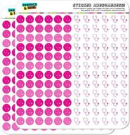 🩺 pink opaque stethoscope doctor appointment dots planner scrapbooking crafting stickers - medical logo