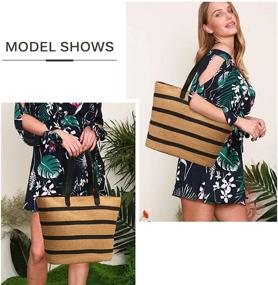 img 3 attached to 👜 Stylish and Practical Women's Handbag Set for Shoulder Bags - JOSEKO Summer Collection