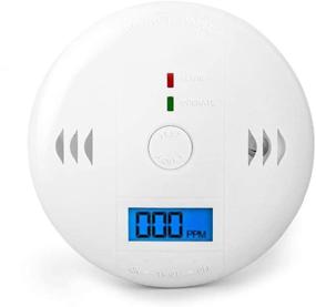img 4 attached to 🌬️ Digital Carbon Monoxide Detector Alarm with Display - GLBSUNION CO Alarm for Basement, Home, Kitchen, Bedroom, Living Room, Garage - UL 2034 Compliant - 1-Pack