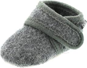 img 1 attached to Warm and Cozy CeLaVi Kids Wool Booties for Boys and Girls with Leather Sole - Perfect for Infants and Toddlers