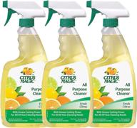 🍋 citrus magic purpose cleaner: fresh citrus scent, 22-fluid ounce, pack of 3 - buy now, limited stock logo