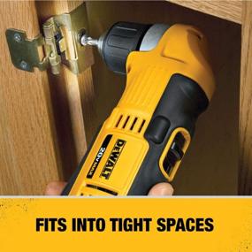 img 1 attached to DEWALT DCD740B 20V 🔧 Li-Ion Cordless Right Angle Drill