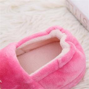 img 1 attached to TSAITINTIN Cozy Plush House Slippers for Boys - Funny Shoes