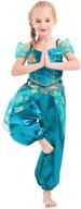 ikali jasmine princess jumpsuit costume pretend play logo