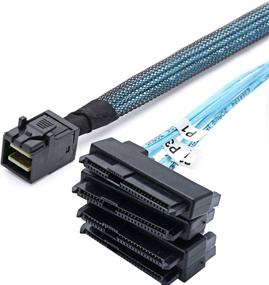 img 1 attached to 🔌 CableDeconn SFF 8643 Internal Connectors H0204: Efficient Solution for Seamless Connectivity