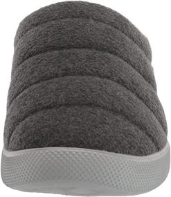 img 3 attached to Dearfoams Men's Andre Lounge Slipper Heather Mules & Clogs
