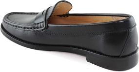 img 3 attached to Driver Club USA Genuine Greenwich Boys' Shoes for Loafers