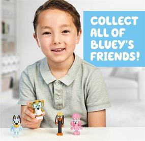 img 2 attached to 🐶 Bluey Friends Poseable Figures with Snickers Included
