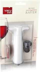 img 1 attached to 🍷 Vacu Vin Wine Saver & Stain Remover Pen Set Bundle – Includes 1 Vacuum Pump, 1 Rubber Stopper, and 1 Portable Laundry Stick – White