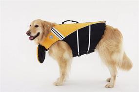 img 1 attached to 🐶 Doggles Dog Flotation Jacket: Ultimate Water Safety Gear for Canine Adventures