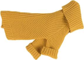 img 2 attached to 🐶 Stay Warm in Style: Fitwarm Thermal Knitted Dog Sweater - The Perfect Winter Coat for Your Pet!