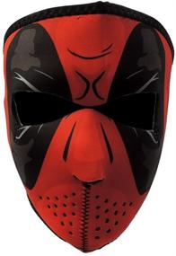 img 1 attached to 🔴 Zanheadgear WNFM109 Red Dawn Neoprene Full Face Mask: Ultimate Protection in Multi-Size for All