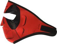 🔴 zanheadgear wnfm109 red dawn neoprene full face mask: ultimate protection in multi-size for all logo