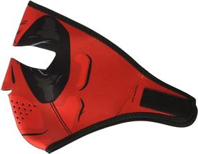 img 4 attached to 🔴 Zanheadgear WNFM109 Red Dawn Neoprene Full Face Mask: Ultimate Protection in Multi-Size for All