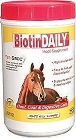 img 1 attached to 🐴 Durvet 01 0027 Biotin Daily Horse Hoof Care: Superior 2.5 lb Solution