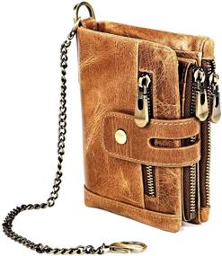 img 4 attached to 👜 Timeless Vintage Women's Leather Wallet: Secure Handbags and Wallets for Women