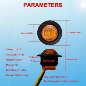 img 3 attached to XINYANG Waterproof Clearance Indicator Grommet