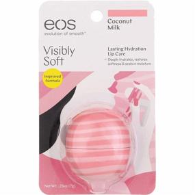 img 3 attached to 🥥 EOS Super Soft Shea Lip Balm, Coconut Milk 0.25 oz (6-Pack)