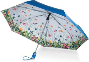 img 4 attached to ☂️ Stylish Totes Canopy Print Umbrellas for All-Weather Protection