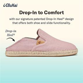 img 2 attached to 👟 Lightweight Water Resistant Women's Athletic Espadrilles with Braided Design by OLUKAI