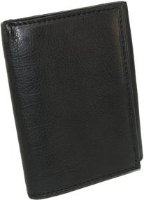 img 4 attached to Stylish and Reliable: Paul Taylor Leather Holder Trifold for Organized Essentials