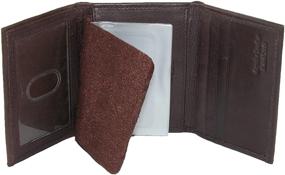 img 1 attached to Stylish and Reliable: Paul Taylor Leather Holder Trifold for Organized Essentials