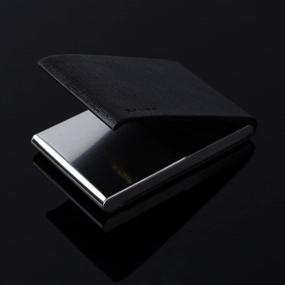 img 2 attached to 💼 Epoint C B AK Silver Carbon Wallet - Sleek and Sturdy Holder for Your Cards and Cash